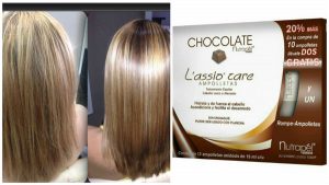 Tratamiento para cabello con keratina de chocolate